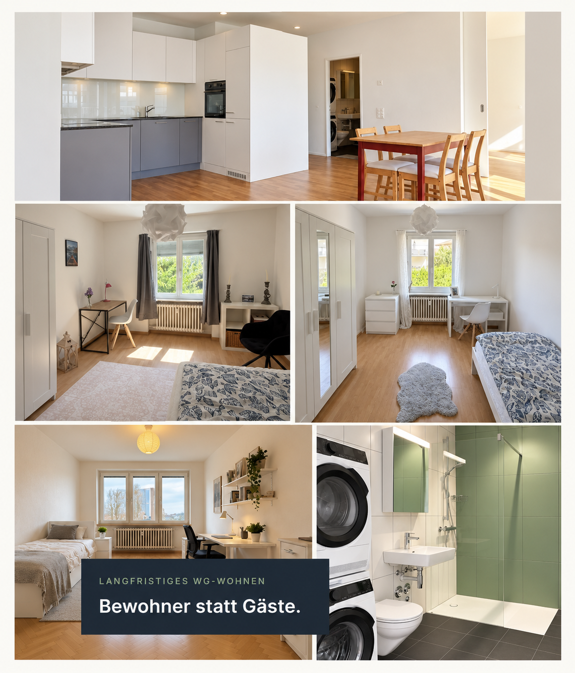 STAFA Living – Beispiel eines professionell eingerichteten Co-Living-Konzepts